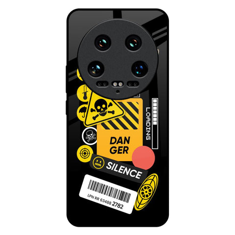 Danger Signs Mi 14 Ultra 5G Glass Back Cover Online