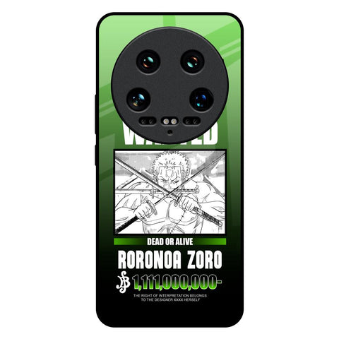 Zoro Wanted Mi 14 Ultra 5G Glass Back Cover Online