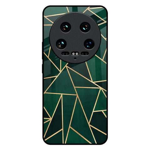 Abstract Green Mi 14 Ultra 5G Glass Back Cover Online