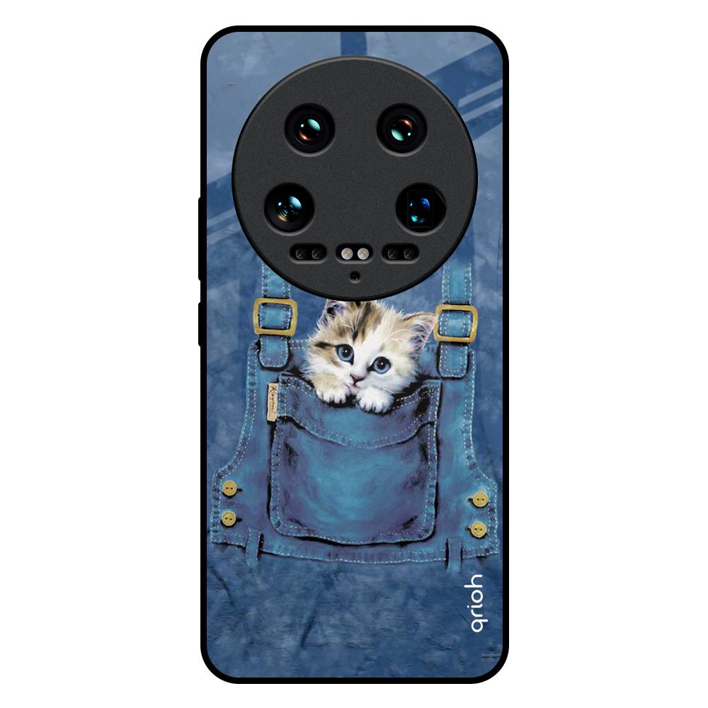 Kitty In Pocket Mi 14 Ultra 5G Glass Back Cover Online