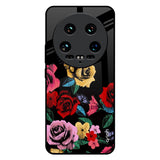 Floral Decorative Mi 14 Ultra 5G Glass Back Cover Online