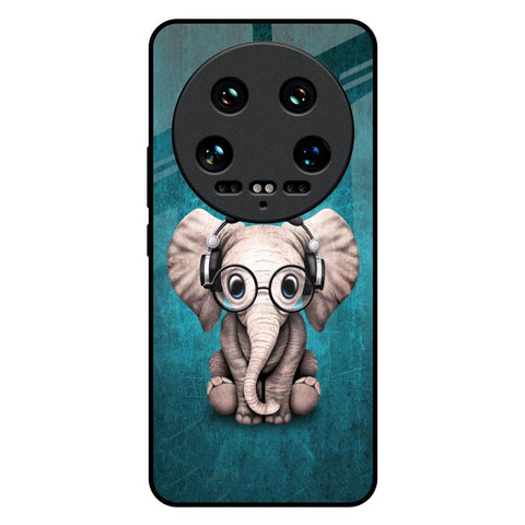 Adorable Baby Elephant Mi 14 Ultra 5G Glass Back Cover Online