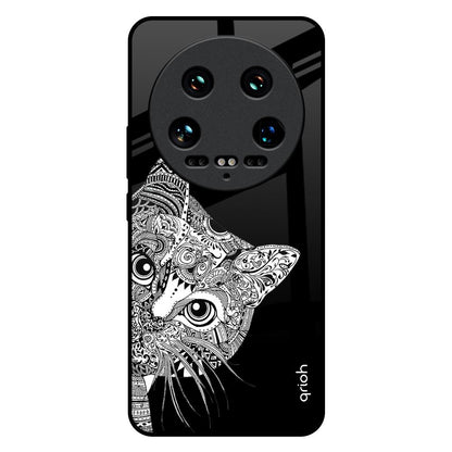 Kitten Mandala Mi 14 Ultra 5G Glass Back Cover Online