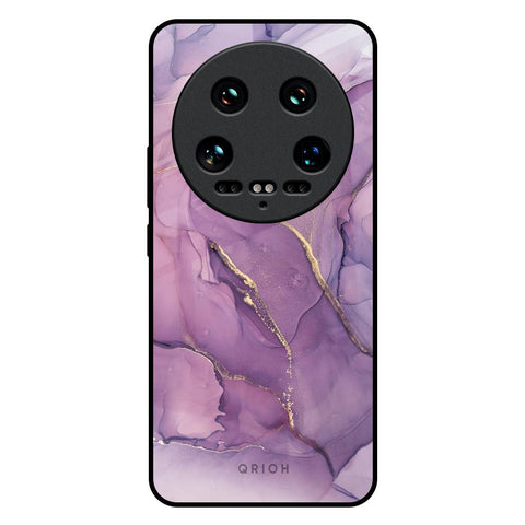 Purple Gold Marble Mi 14 Ultra 5G Glass Back Cover Online