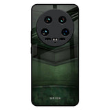 Green Leather Mi 14 Ultra 5G Glass Back Cover Online
