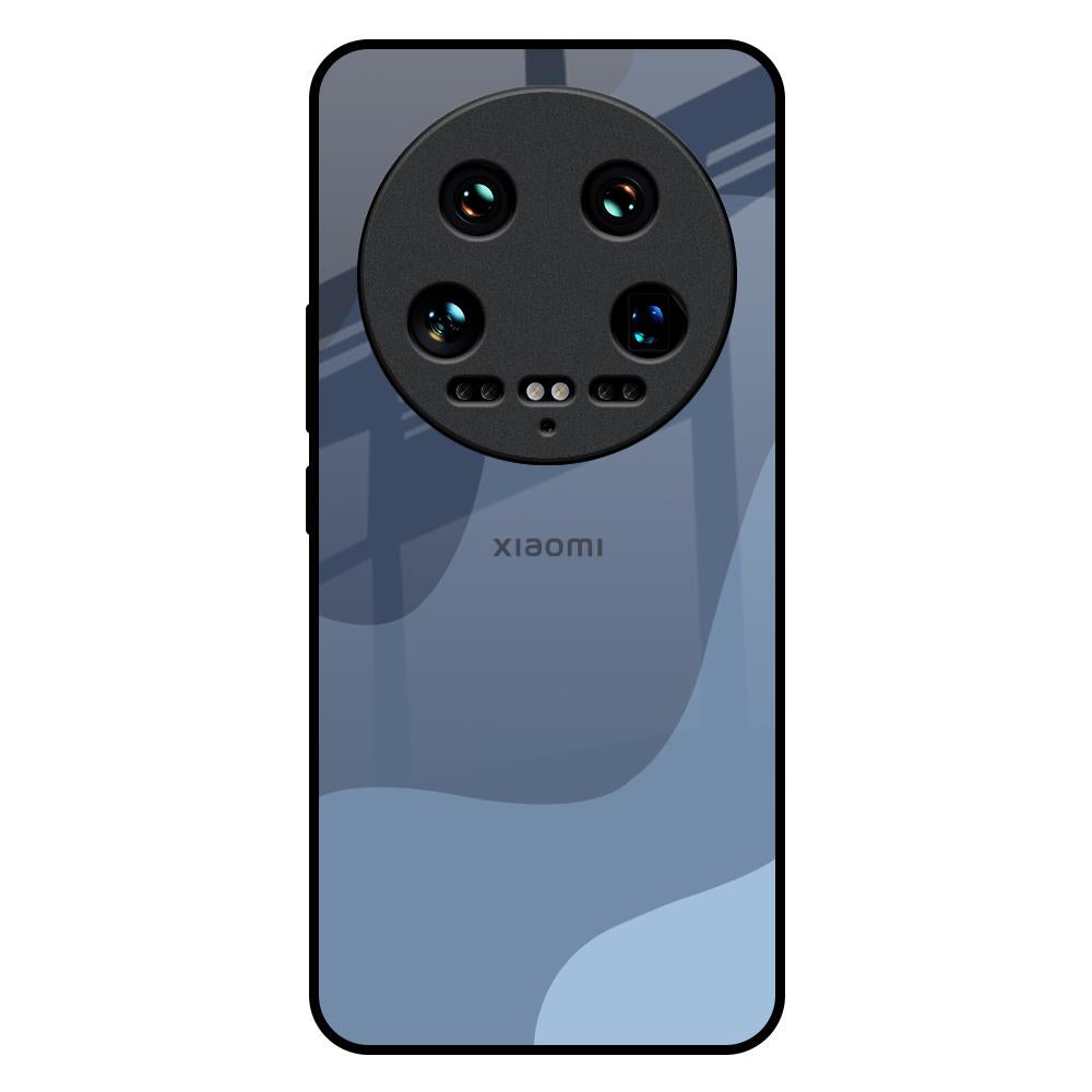 Navy Blue Ombre Mi 14 Ultra 5G Glass Back Cover Online