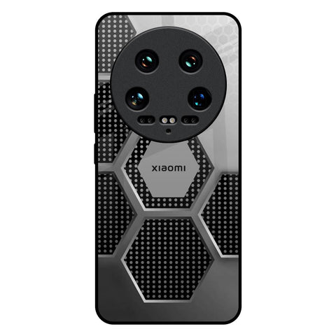 Hexagon Style Mi 14 Ultra 5G Glass Back Cover Online