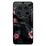 Tropical Art Flower Mi 14 Ultra 5G Glass Back Cover Online