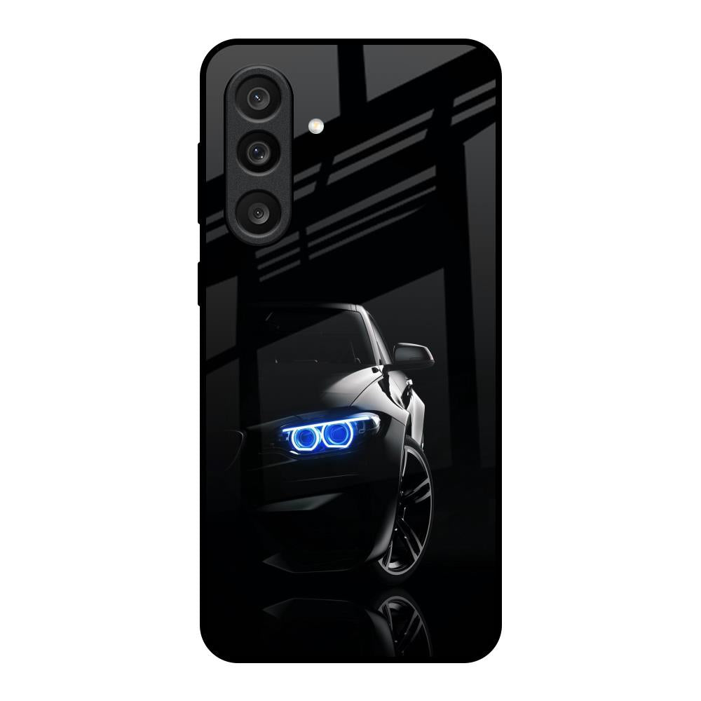 Car In Dark Samsung Galaxy F56 5G Glass Back Cover Online