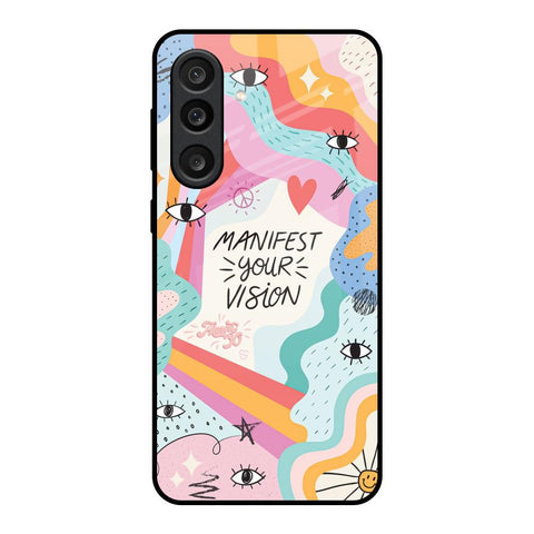 Vision Manifest Samsung Galaxy F56 5G Glass Back Cover Online