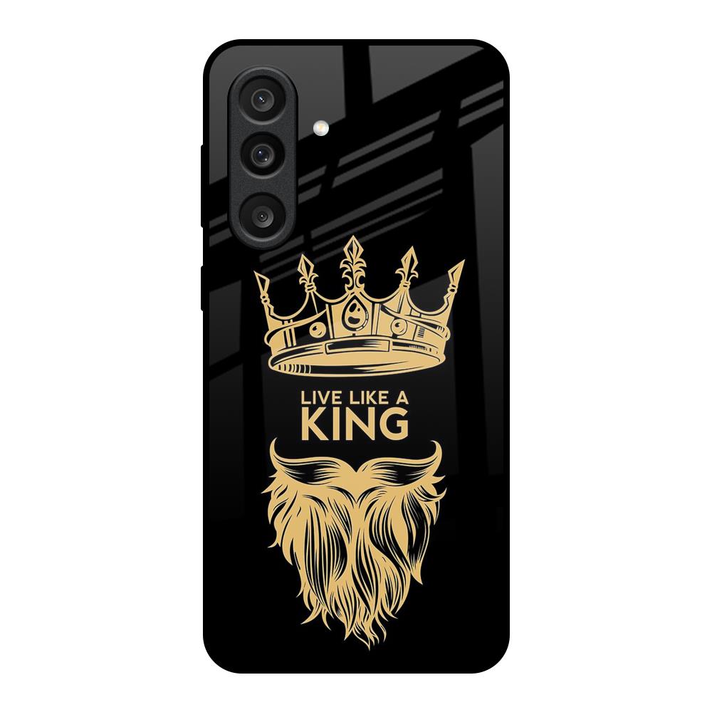 King Life Samsung Galaxy F56 5G Glass Back Cover Online