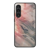 Pink And Grey Marble Samsung Galaxy F56 5G Glass Back Cover Online