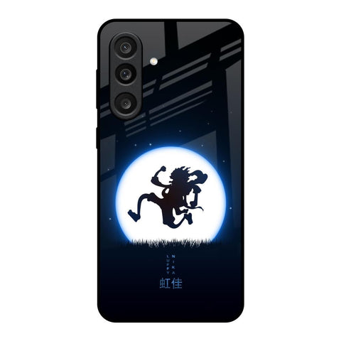 Luffy Nika Samsung Galaxy F56 5G Glass Back Cover Online