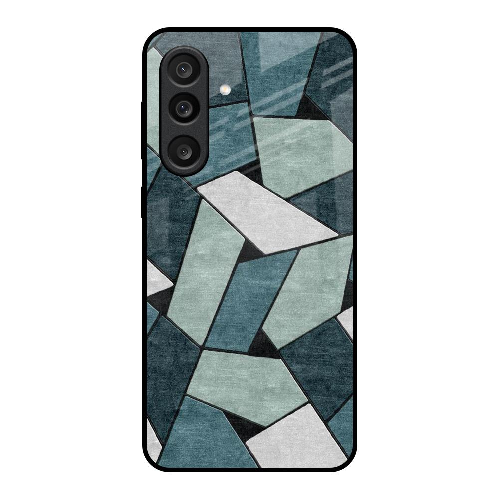 Abstact Tiles Samsung Galaxy F56 5G Glass Back Cover Online