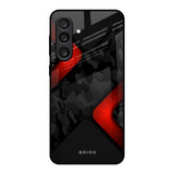 Modern Camo Abstract Samsung Galaxy F56 5G Glass Back Cover Online