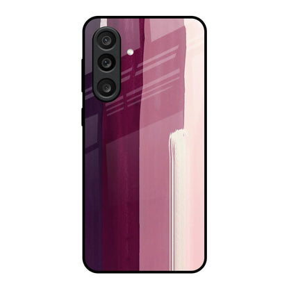 Brush Stroke Art Samsung Galaxy F56 5G Glass Back Cover Online
