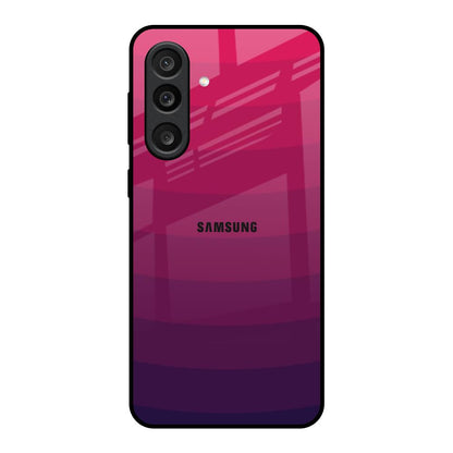 Wavy Pink Pattern Samsung Galaxy F56 5G Glass Back Cover Online