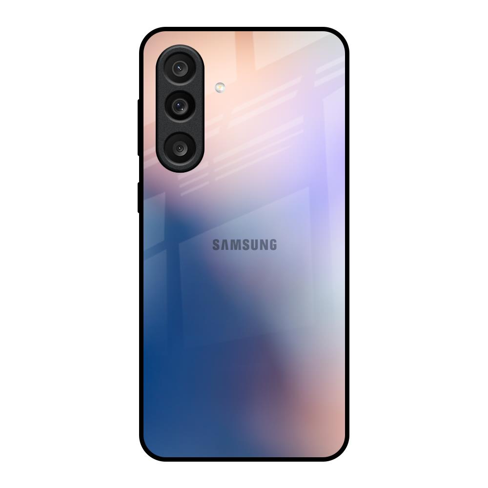 Blue Mauve Gradient Samsung Galaxy F56 5G Glass Back Cover Online