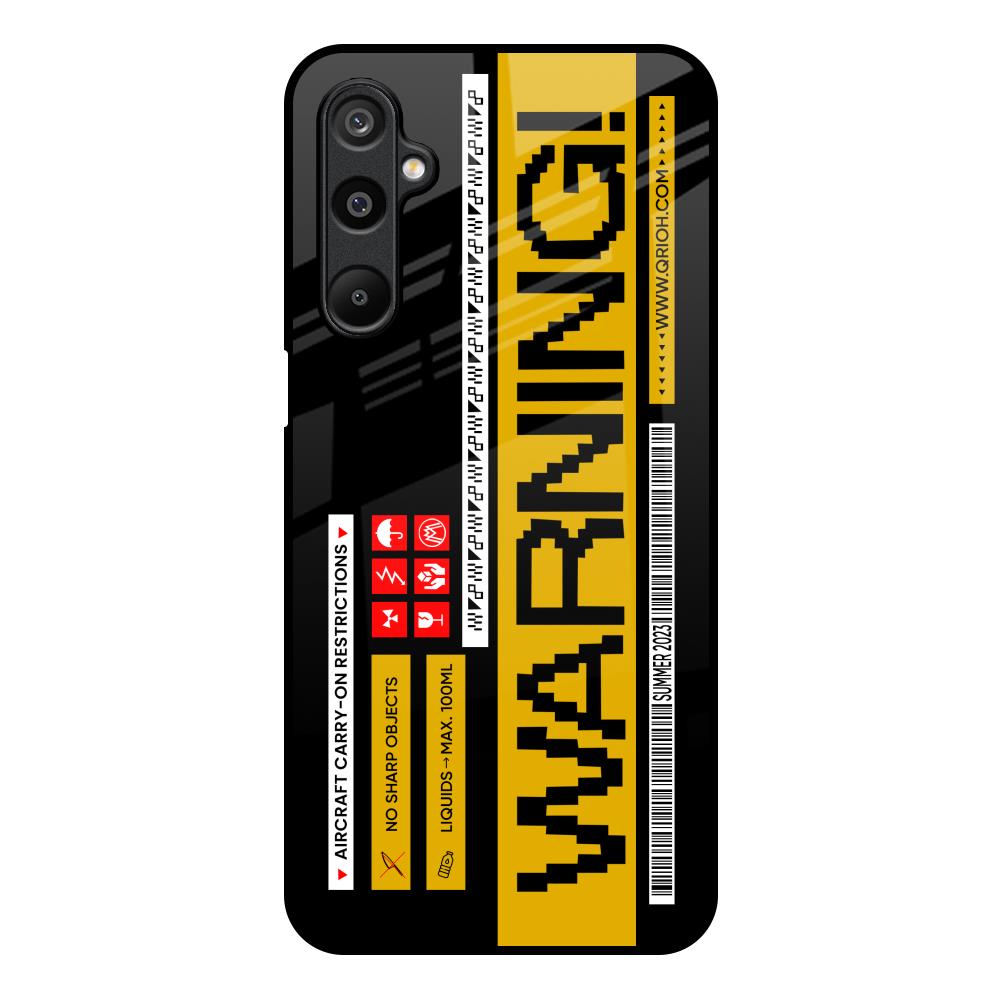Aircraft Warning Samsung Galaxy F16 5G Glass Back Cover Online