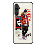 Bape Luffy Samsung Galaxy F16 5G Glass Back Cover Online