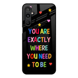 Magical Words Samsung Galaxy F16 5G Glass Back Cover Online