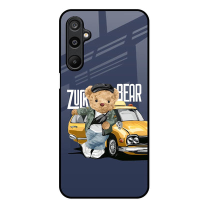 Adventurous Bear Samsung Galaxy F16 5G Glass Back Cover Online