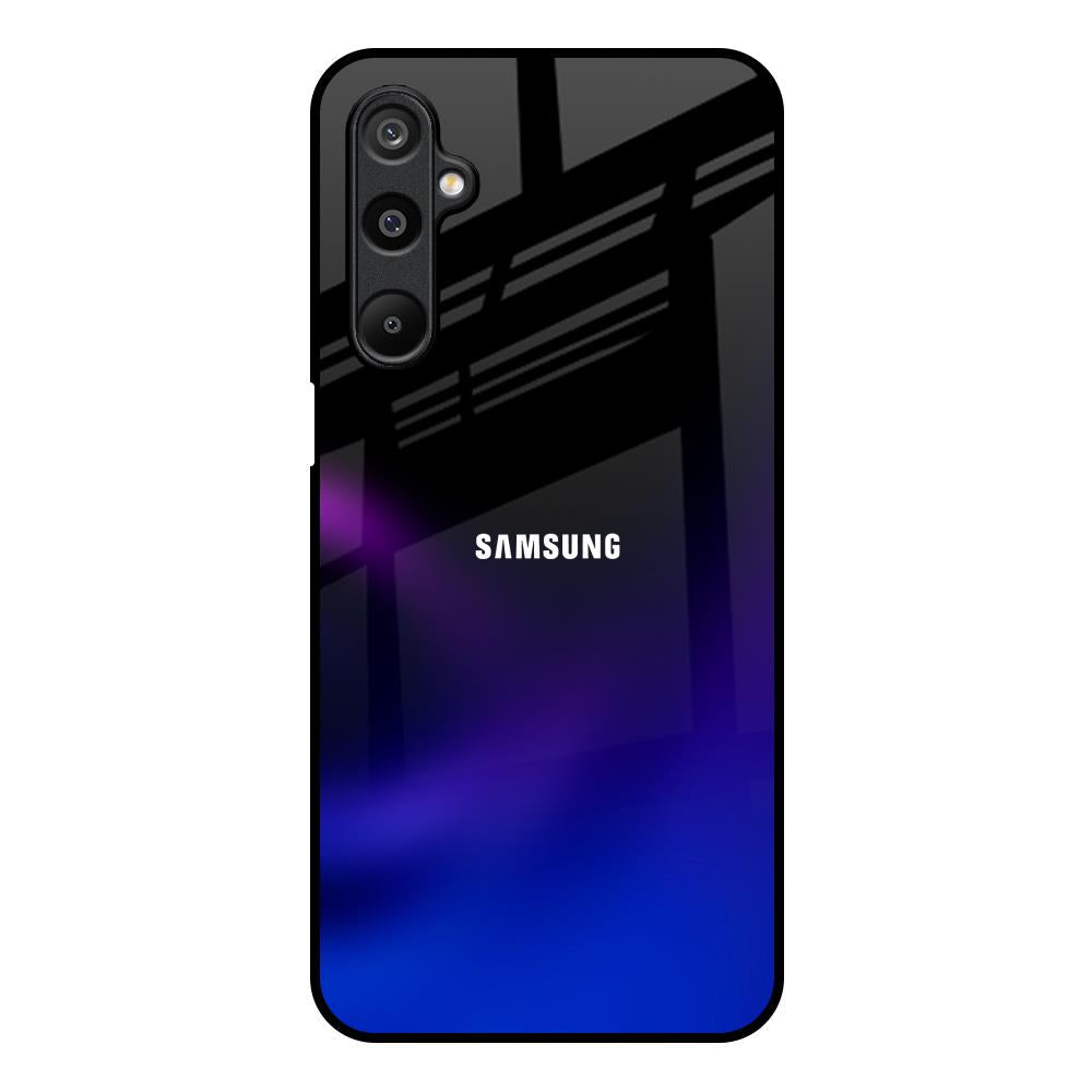 Black Onyx Samsung Galaxy F16 5G Glass Back Cover Online