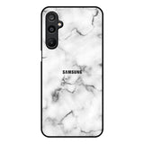 Satin White Marble Samsung Galaxy F16 5G Glass Back Cover Online