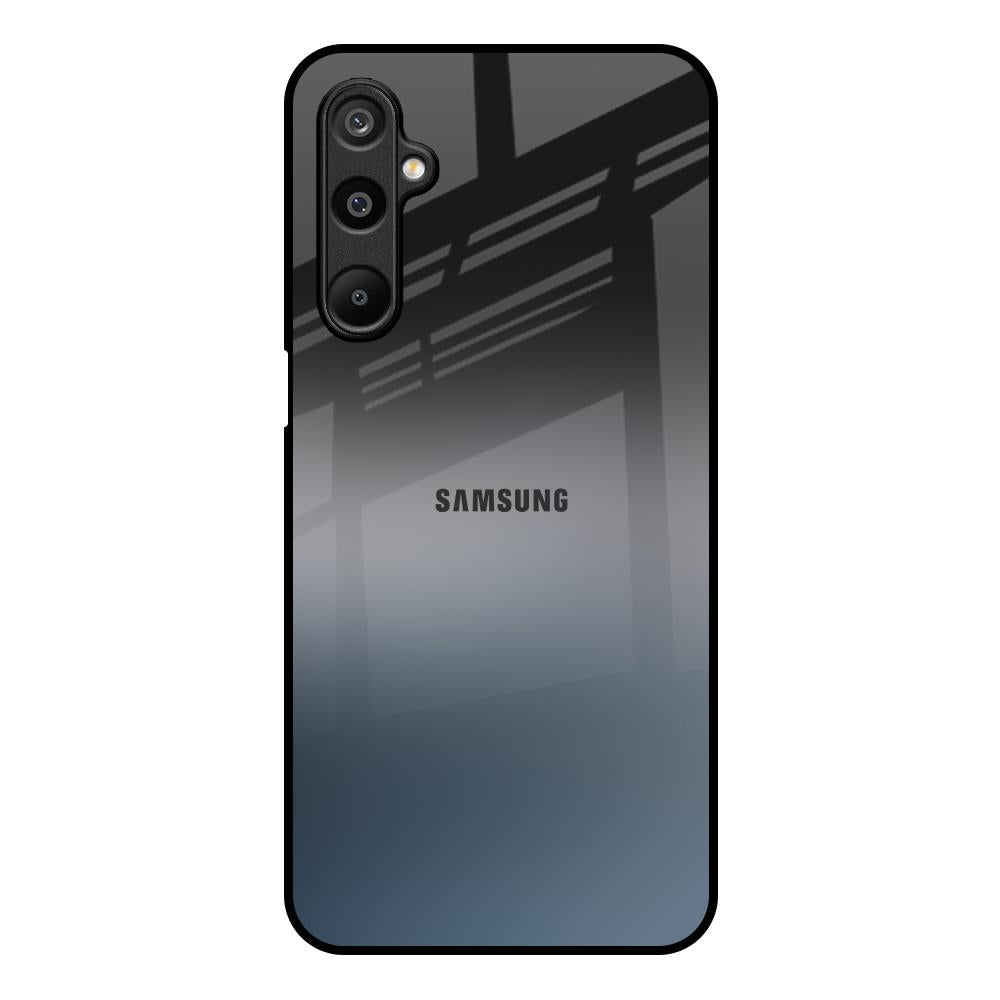 Dramatic Grey Samsung Galaxy F16 5G Glass Back Cover Online