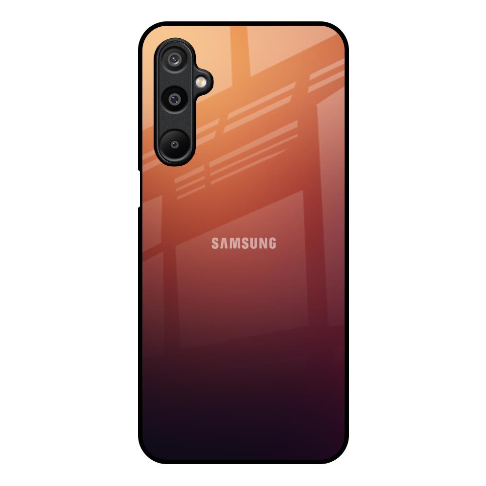 Sunset Background Samsung Galaxy F16 5G Glass Back Cover Online