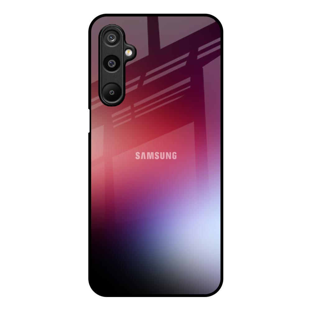 Gaussian Red Samsung Galaxy F16 5G Glass Back Cover Online