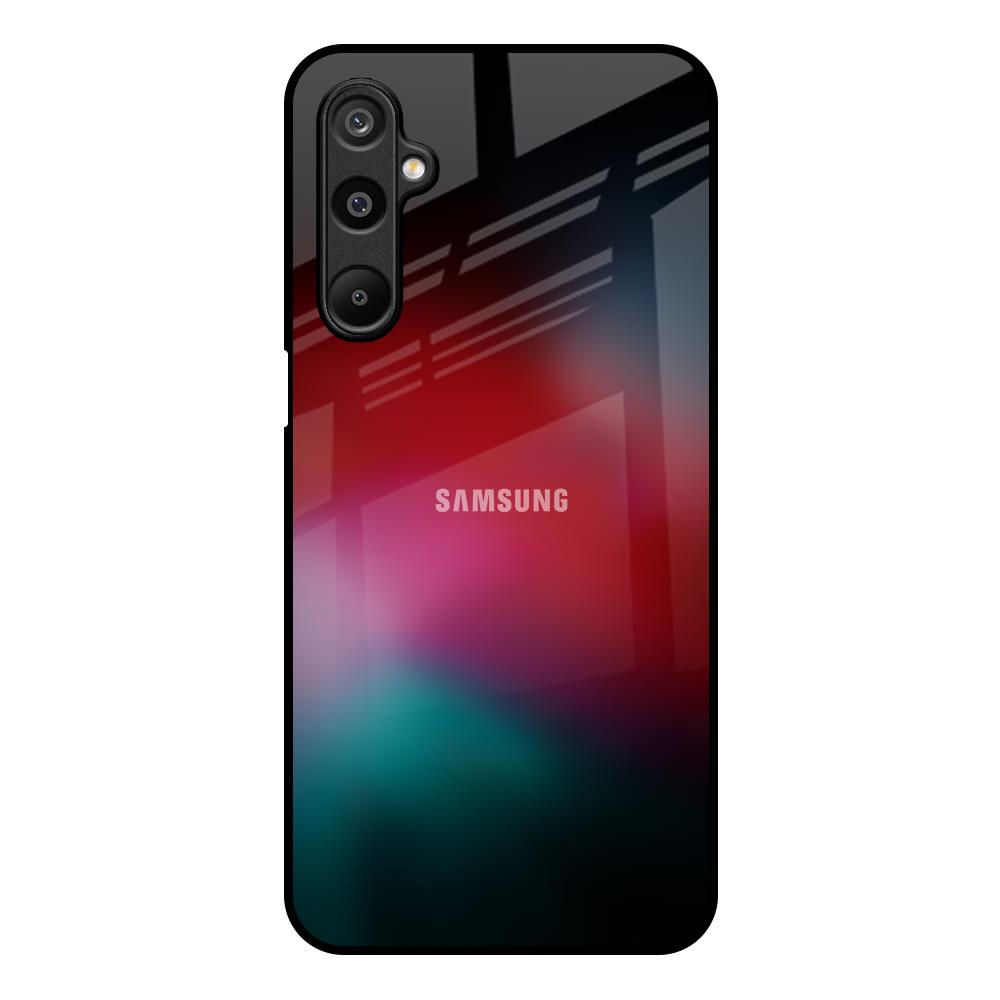 Mystere Red Samsung Galaxy F16 5G Glass Back Cover Online