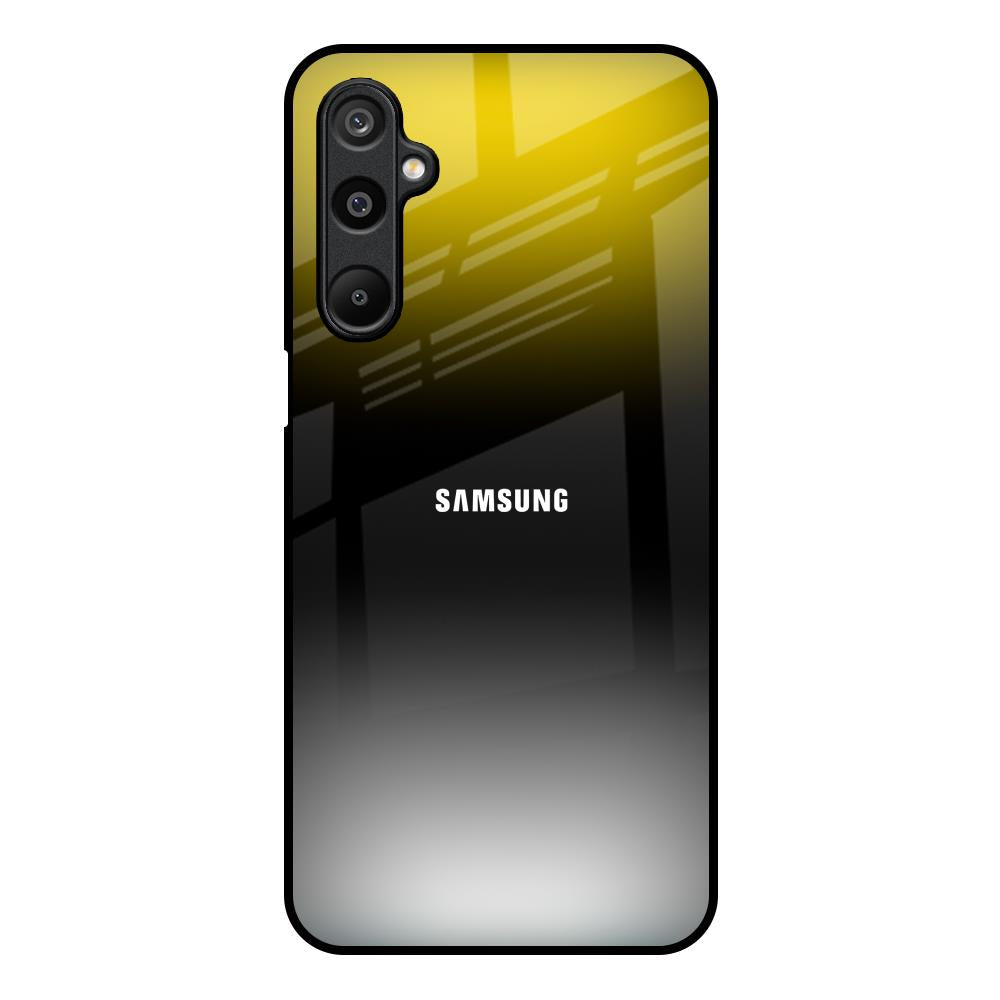 Yellow Shadow Samsung Galaxy F16 5G Glass Back Cover Online