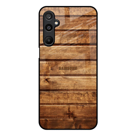 Wooden Planks Samsung Galaxy F16 5G Glass Back Cover Online