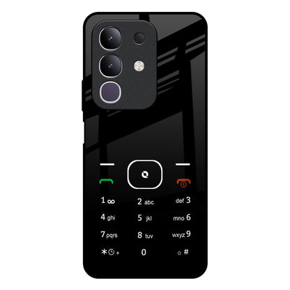 Classic Keypad Pattern IQOO Z10x 5G Glass Back Cover Online