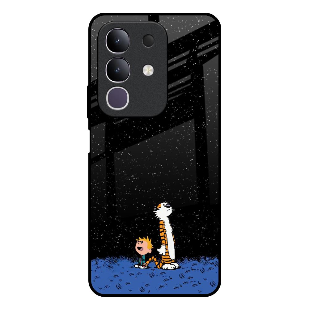 Night Sky Star IQOO Z10x 5G Glass Back Cover Online