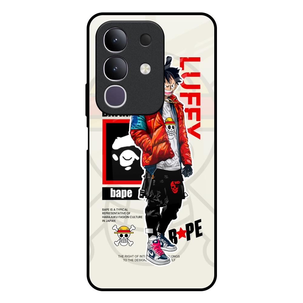 Bape Luffy IQOO Z10x 5G Glass Back Cover Online