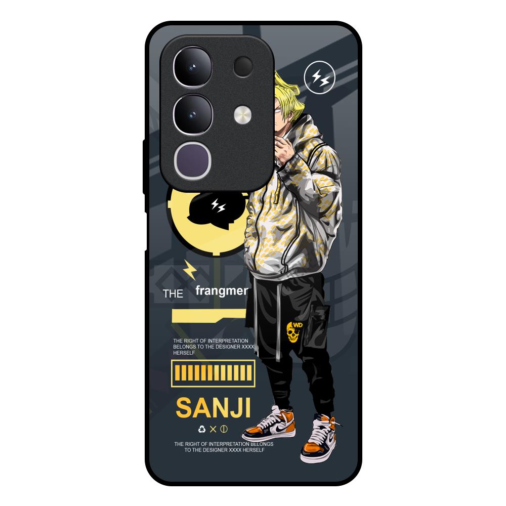 Cool Sanji IQOO Z10x 5G Glass Back Cover Online