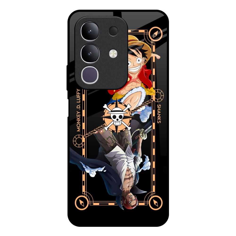 Shanks & Luffy IQOO Z10x 5G Glass Back Cover Online