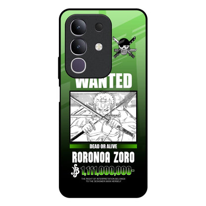 Zoro Wanted IQOO Z10x 5G Glass Back Cover Online