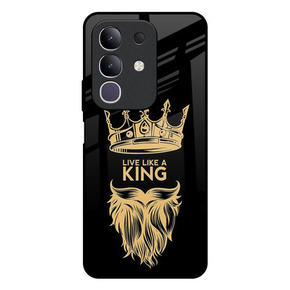 King Life IQOO Z10x 5G Glass Back Cover Online