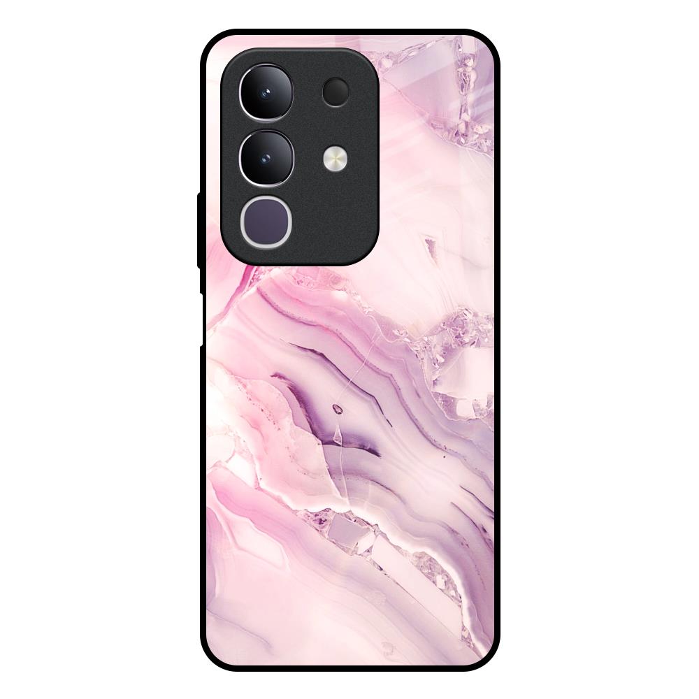 Diamond Pink Gradient IQOO Z10x 5G Glass Back Cover Online
