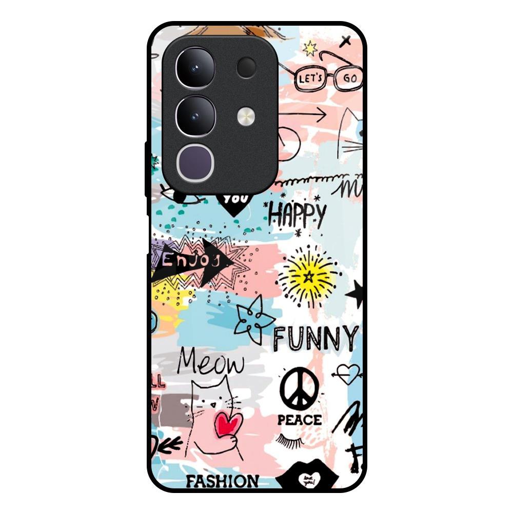 Just For You IQOO Z10x 5G Glass Back Cover Online