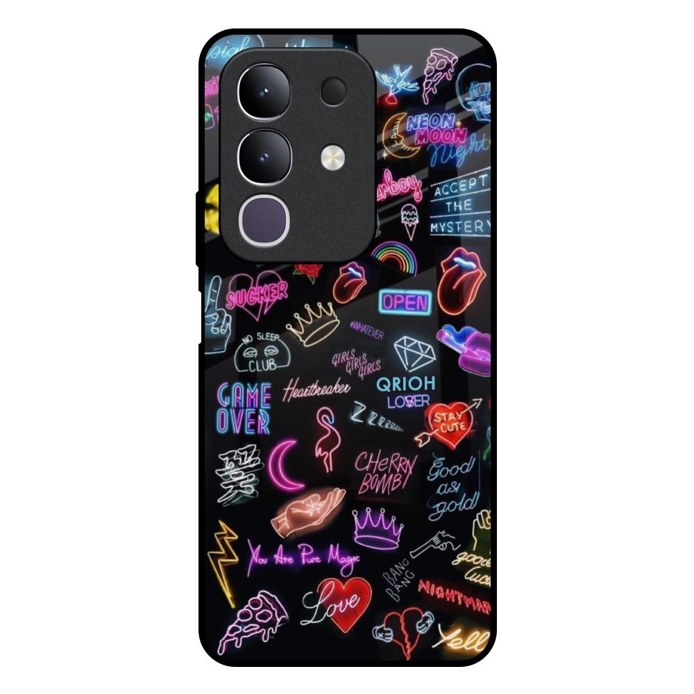 Accept The Mystery IQOO Z10x 5G Glass Back Cover Online