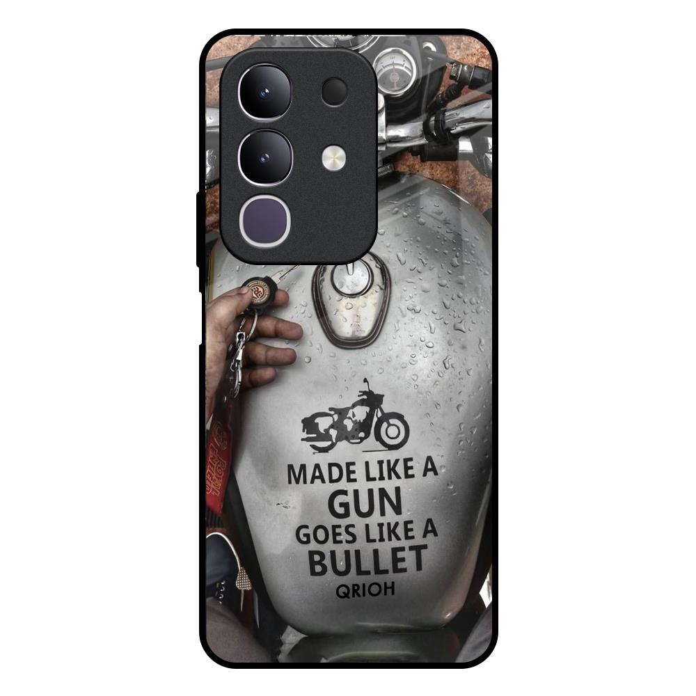 Royal Bike IQOO Z10x 5G Glass Back Cover Online