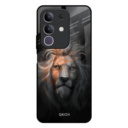 Devil Lion IQOO Z10x 5G Glass Back Cover Online