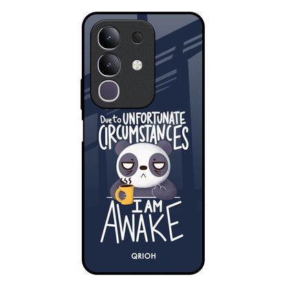 Struggling Panda IQOO Z10x 5G Glass Back Cover Online