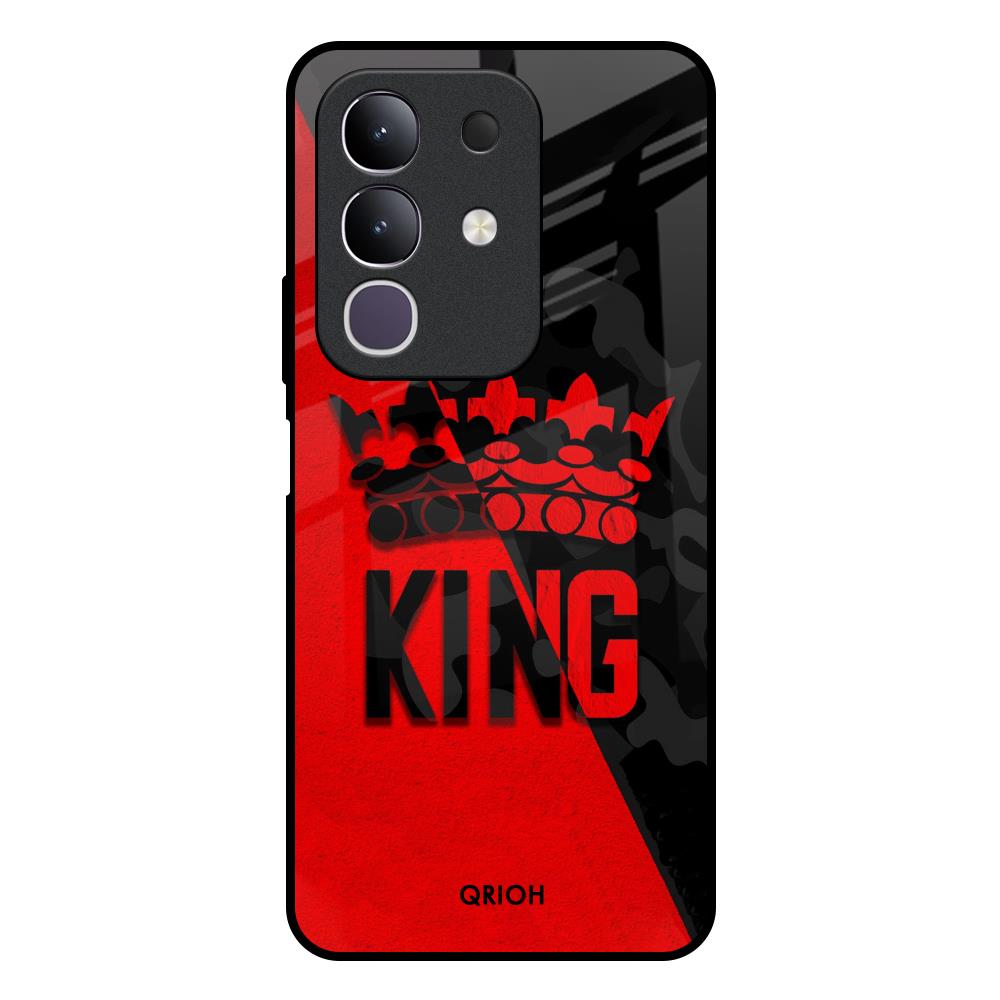 I Am A King IQOO Z10x 5G Glass Back Cover Online
