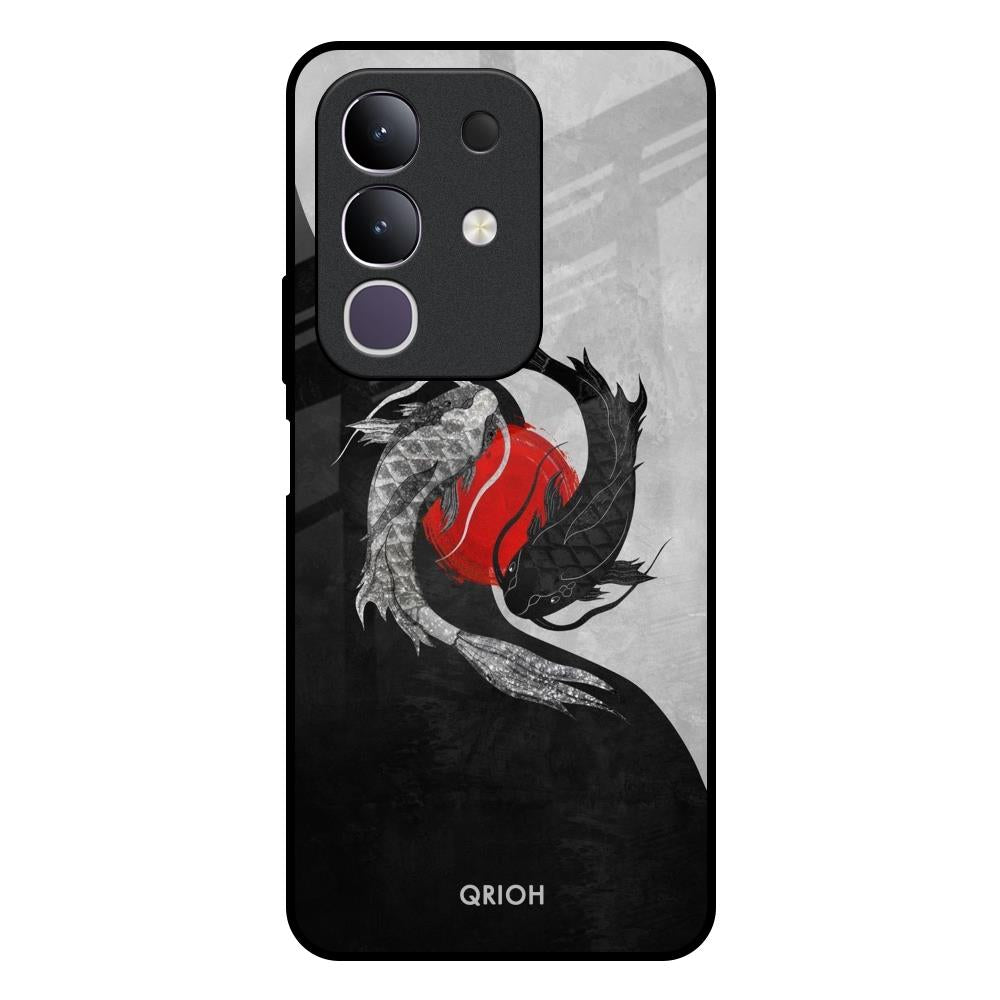 Japanese Art IQOO Z10x 5G Glass Back Cover Online