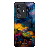 Multicolor Oil Painting IQOO Z10x 5G Glass Back Cover Online